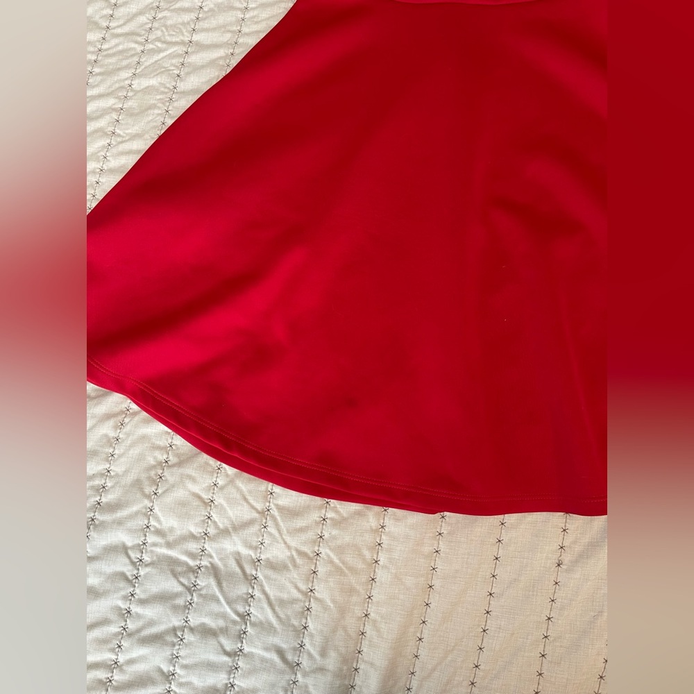 Charlotte Russe Red Scalloped Dress - Picture 10 of 11